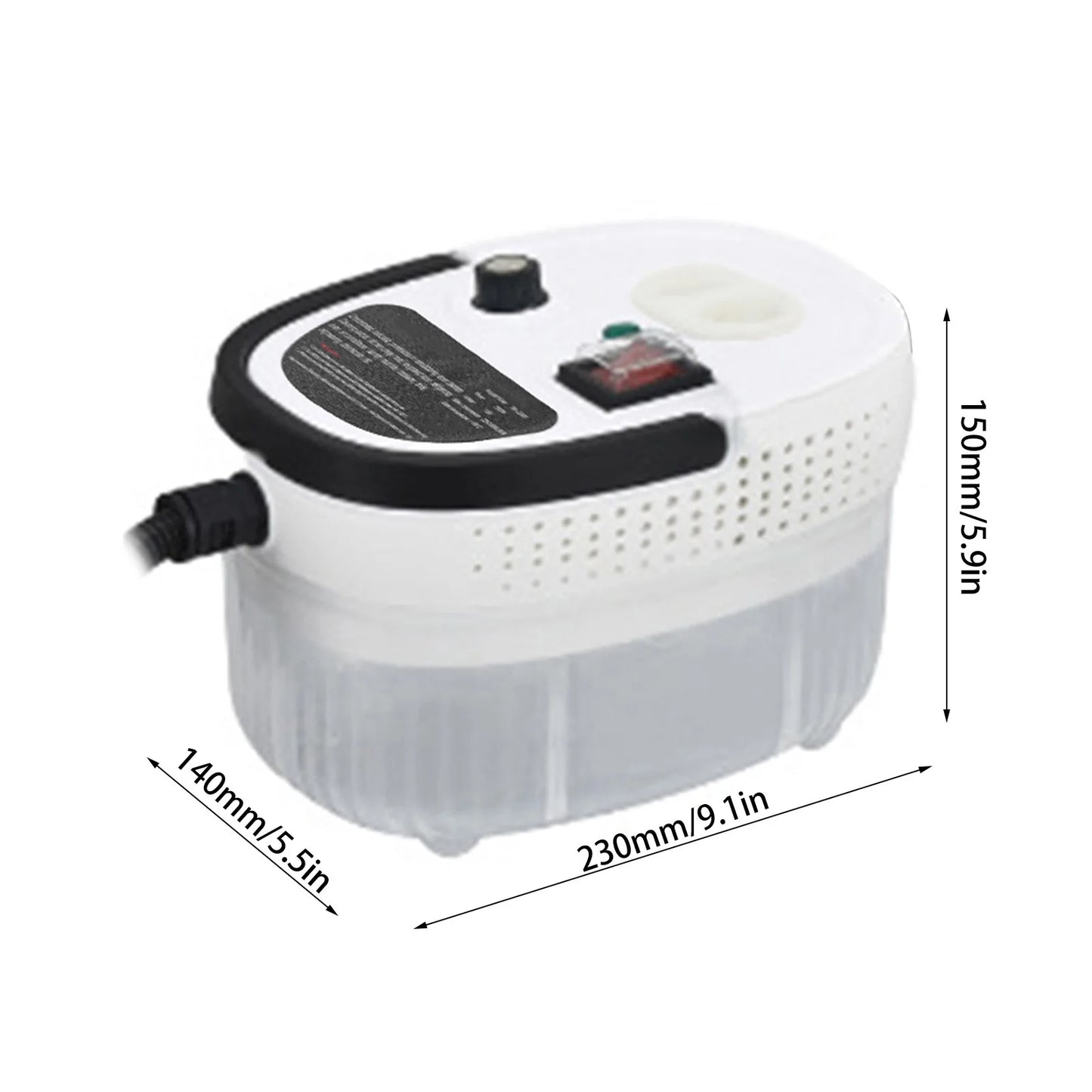 NEW 1500W Steam Cleaner for Car Cleaning Quick Heating High Temperature Steam Washer Portable Handheld Pressurized Steam Clean