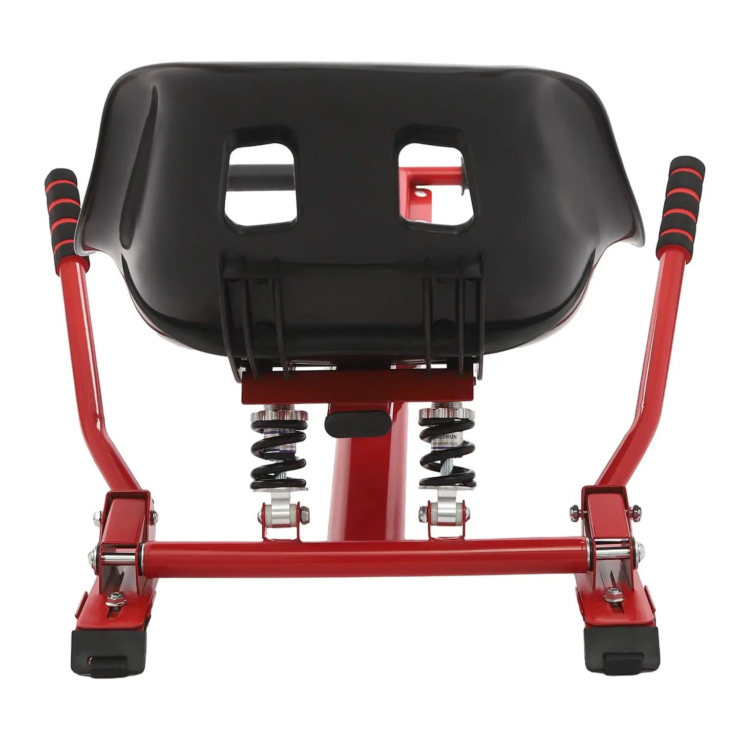 Hoverboard Go Kart Seat with Rear Shock Absorption, Adjustable Balancing Scooter